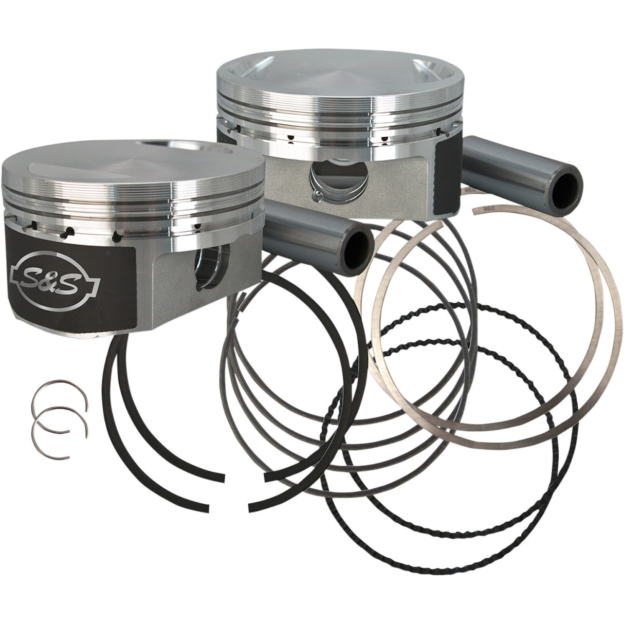 S&S CYCLE 0910-3554 920-0070 Piston Kit for S&S Motor - 1250cc Big Bore - XL
