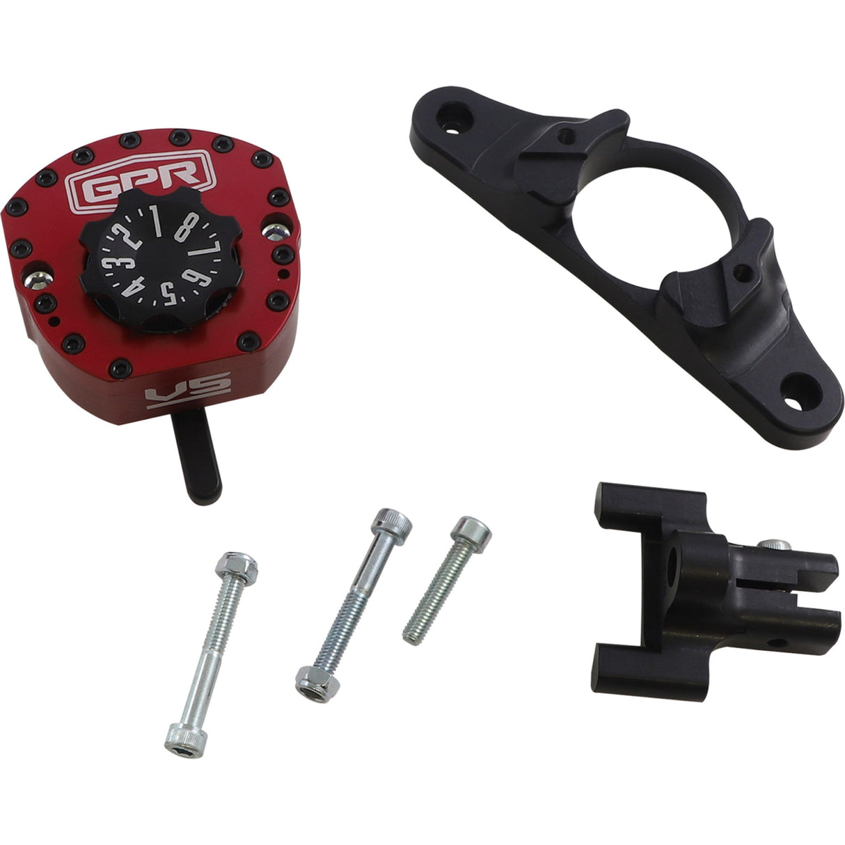 GPR 0414-0650 5-5011-4034R V5-S Steering Damper Steering Damper - Red - V5-S - R6