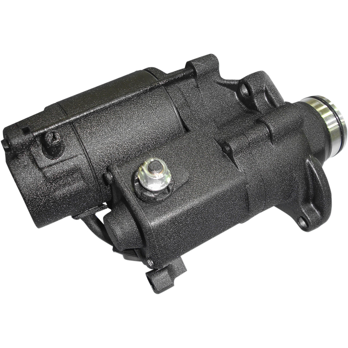 Terry Components Slugger 1.8kW High-Torque Starter Motor High Torque Black - 776517 For Harley Motorcycles 2006-2017