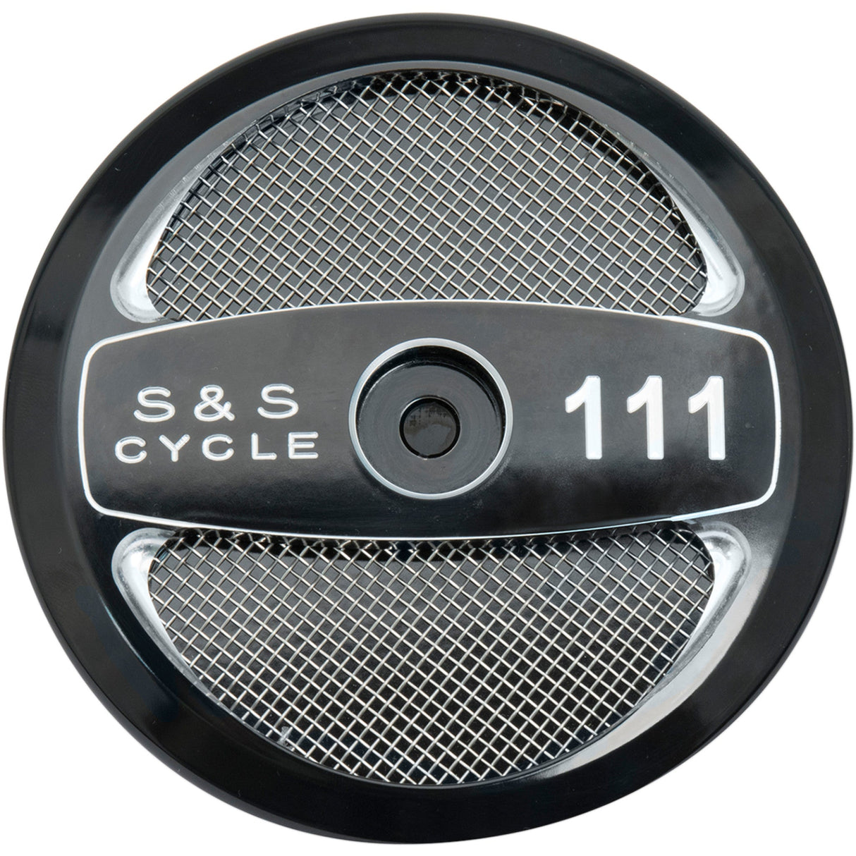 S&S CYCLE 1014-0244 170-0319 Stealth Air Cleaner Cover - Black - 111"