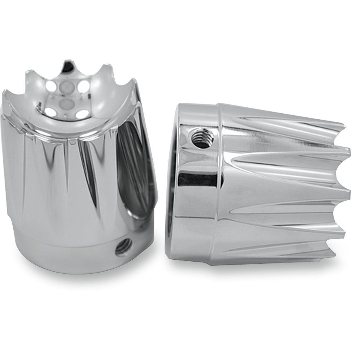 Avon Excalibur Axle Nut Cover - AXL-EX-CH For Harley Motorcycles 2007-2020