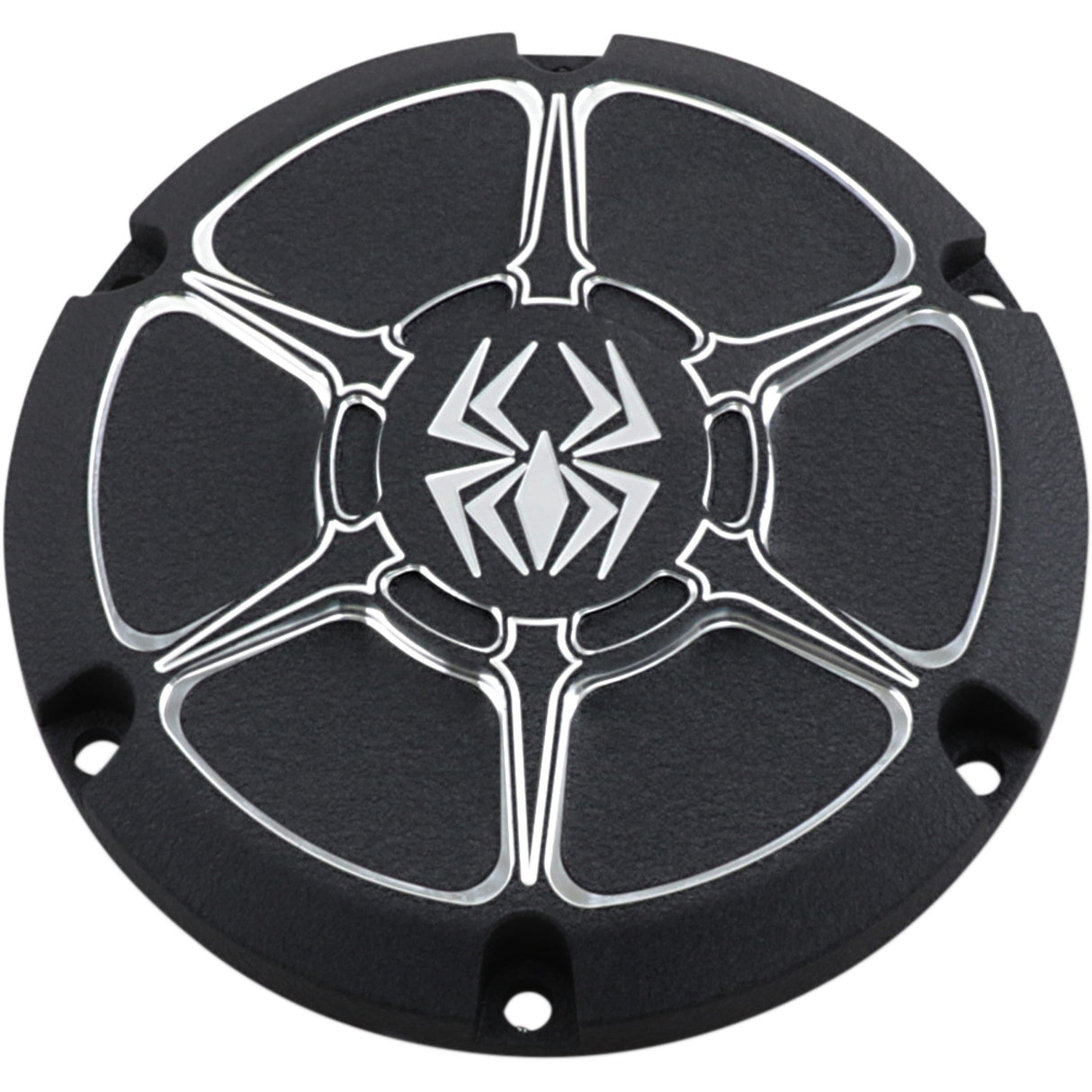 Rekluse Derby Cover Wrinkle Black Sportster - RMS-0515002 For Harley Sportster 2004-2022