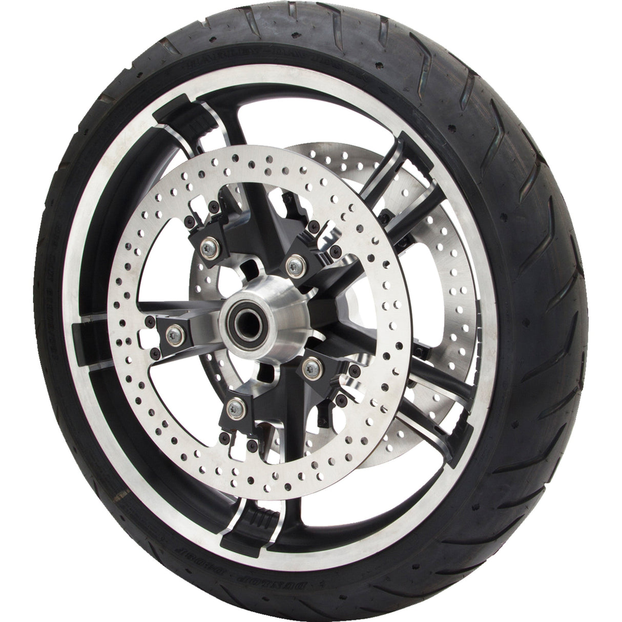Arlen Ness Big Brake Floating Rotor Kit 14" Front Right Touring - 02-963 For Harley Touring 2014-2025
