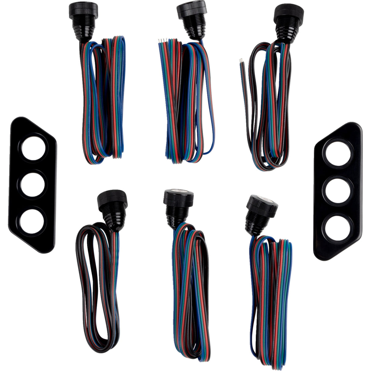 PAUL YAFFE BAGGER NATION 2010-1516 PYO:TSLP-B Thunder-Pod Taillight Kit - Black