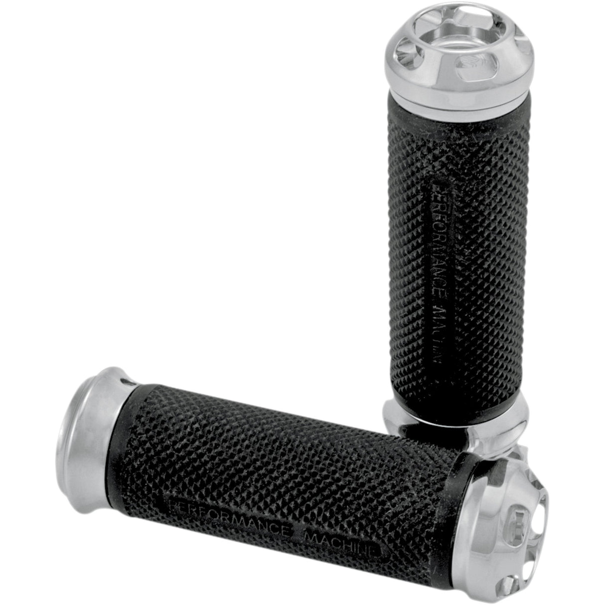Performance Machine Elite Grips - 0063-2044-CH For Harley Motorcycles 2008-2020