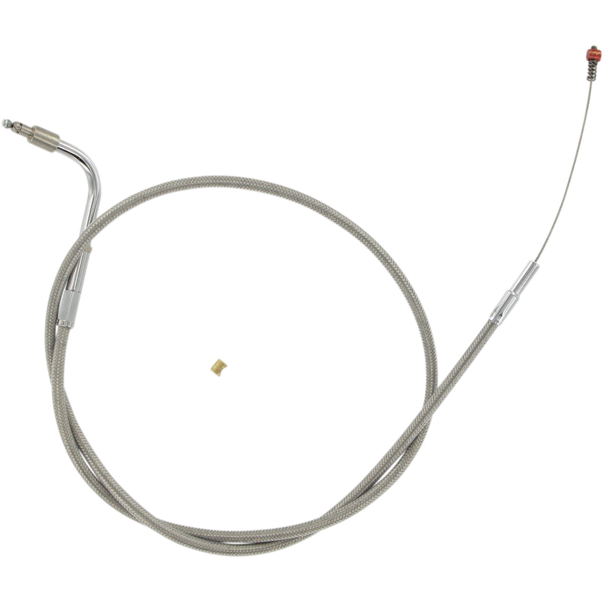 Barnett Stainless Steel Throttle Idle Cable +3" - 102-30-40012-03 For Harley Softail 2000-2015