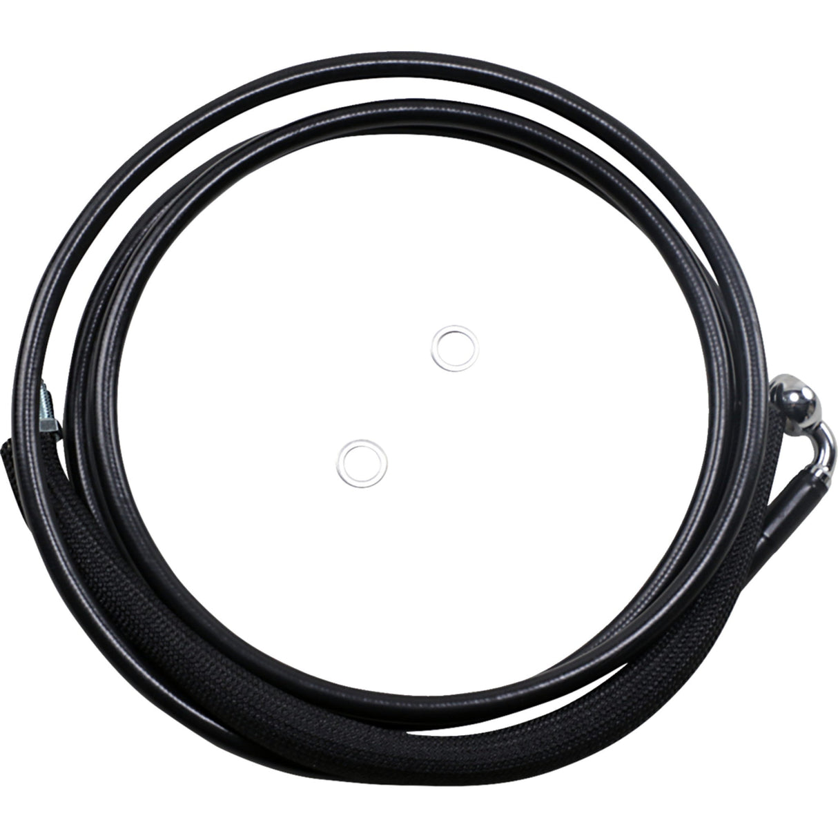 Drag Specialties Stainless Steel Hydraulic Clutch Line For Harley Road Glide 2017-2020