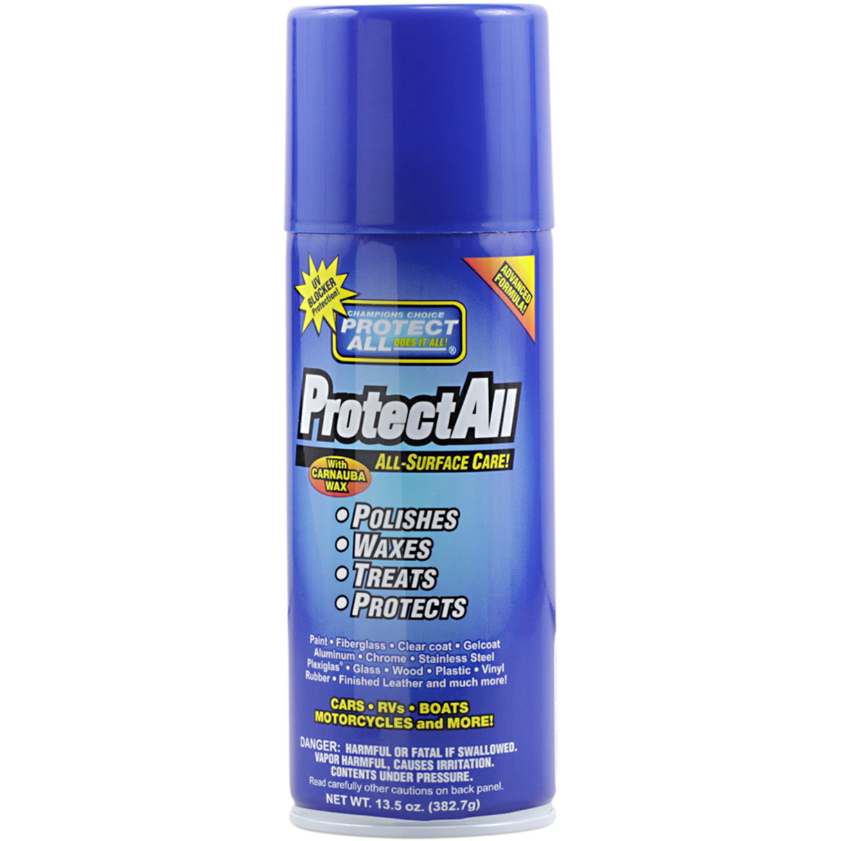 PROTECT ALL PET-019 62015 Cleaner and Polish Cleaner & Polish - 13.5 oz. net wt. - Aerosol