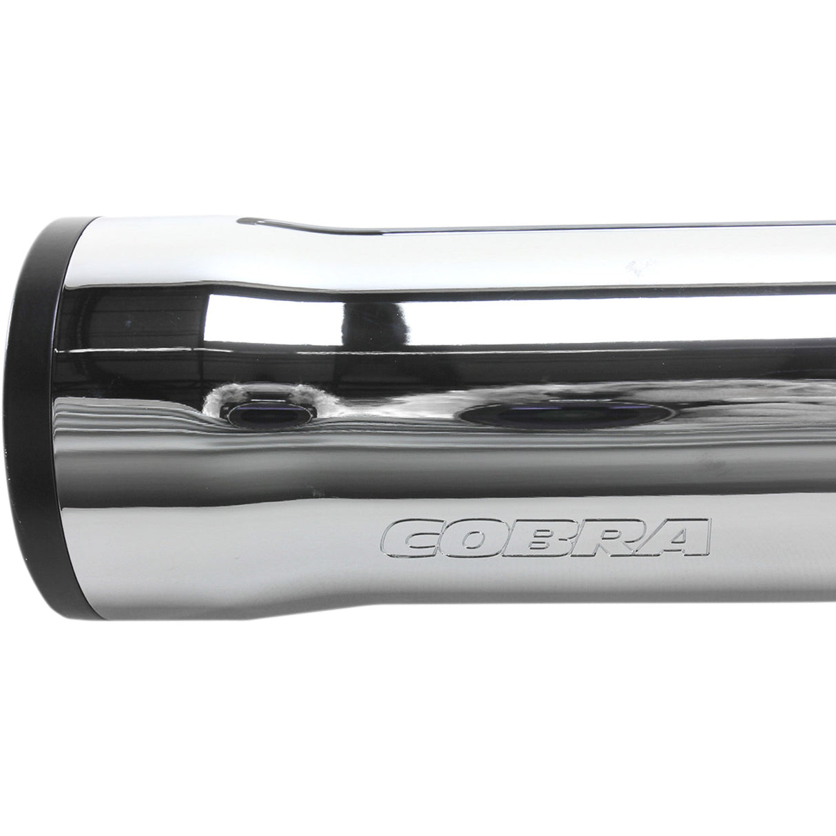 Cobra Slip-On Mufflers With Race Pro Tips 3" Chrome - 6054 For Harley Softail 2000-2006