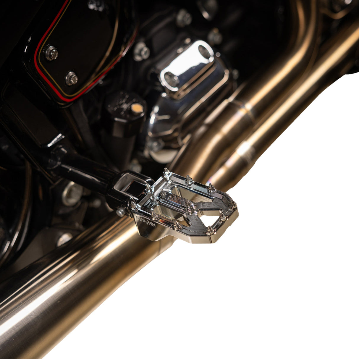 Thrashin Supply Co. Aggressor Footpegs - TSC-2022-3-D For Harley Motorcycles 1972-2025