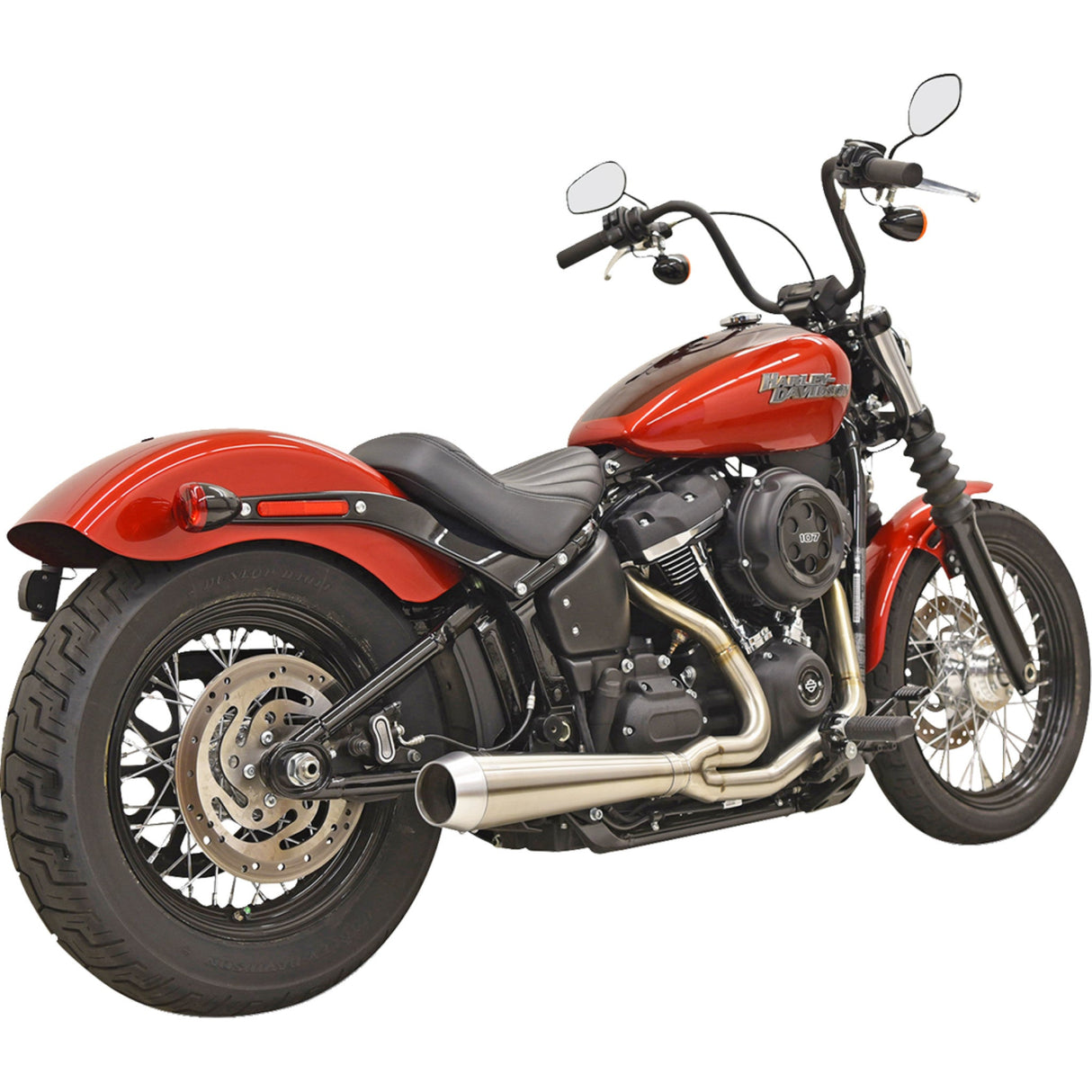 Bassani Xhaust 2-Into-1 Road Rage III Exhaust System 49-State Stainless - 1S72SSE For Harley Softail 2018-2025