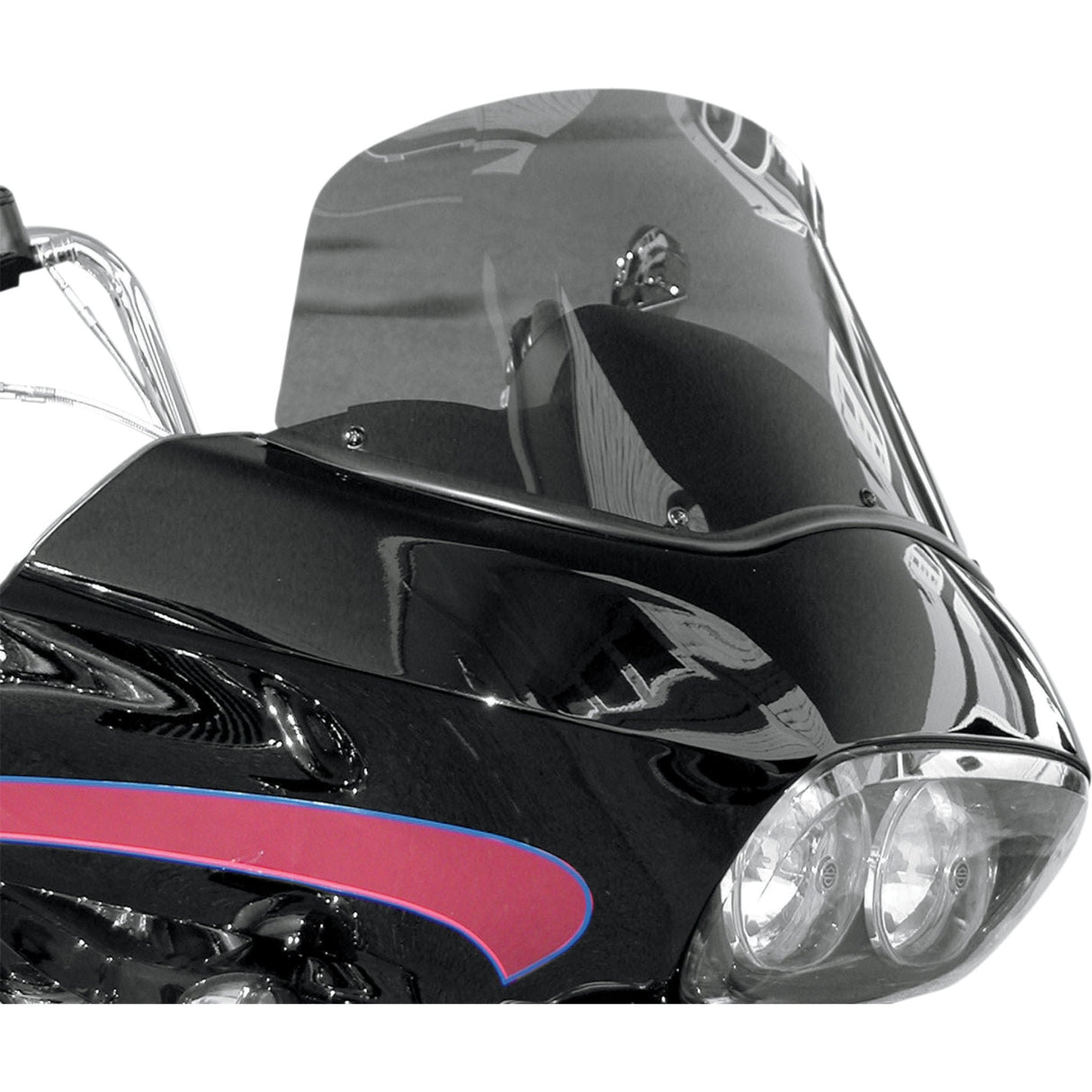 Wind Vest Windshield - 62-1240 For Harley Road Glide 1998-2013