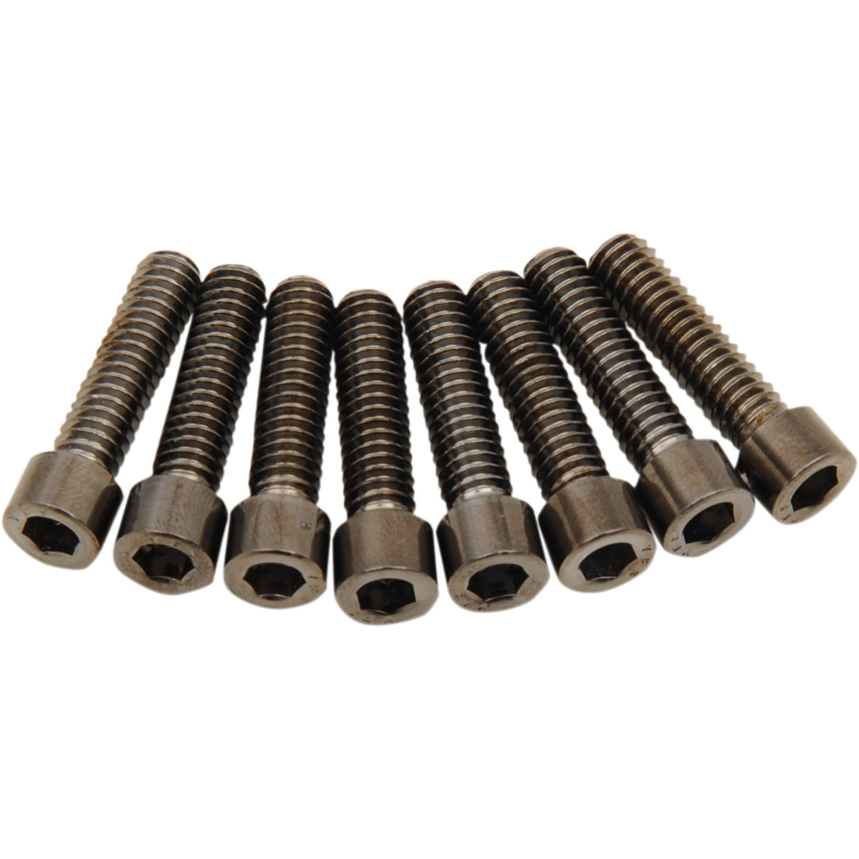 DRAG SPECIALTIES 2401-1020 M-Eight Bolt Kit Bolt Kit - Lifter Block - Smooth/Socket-Head - Black/Chrome - M8