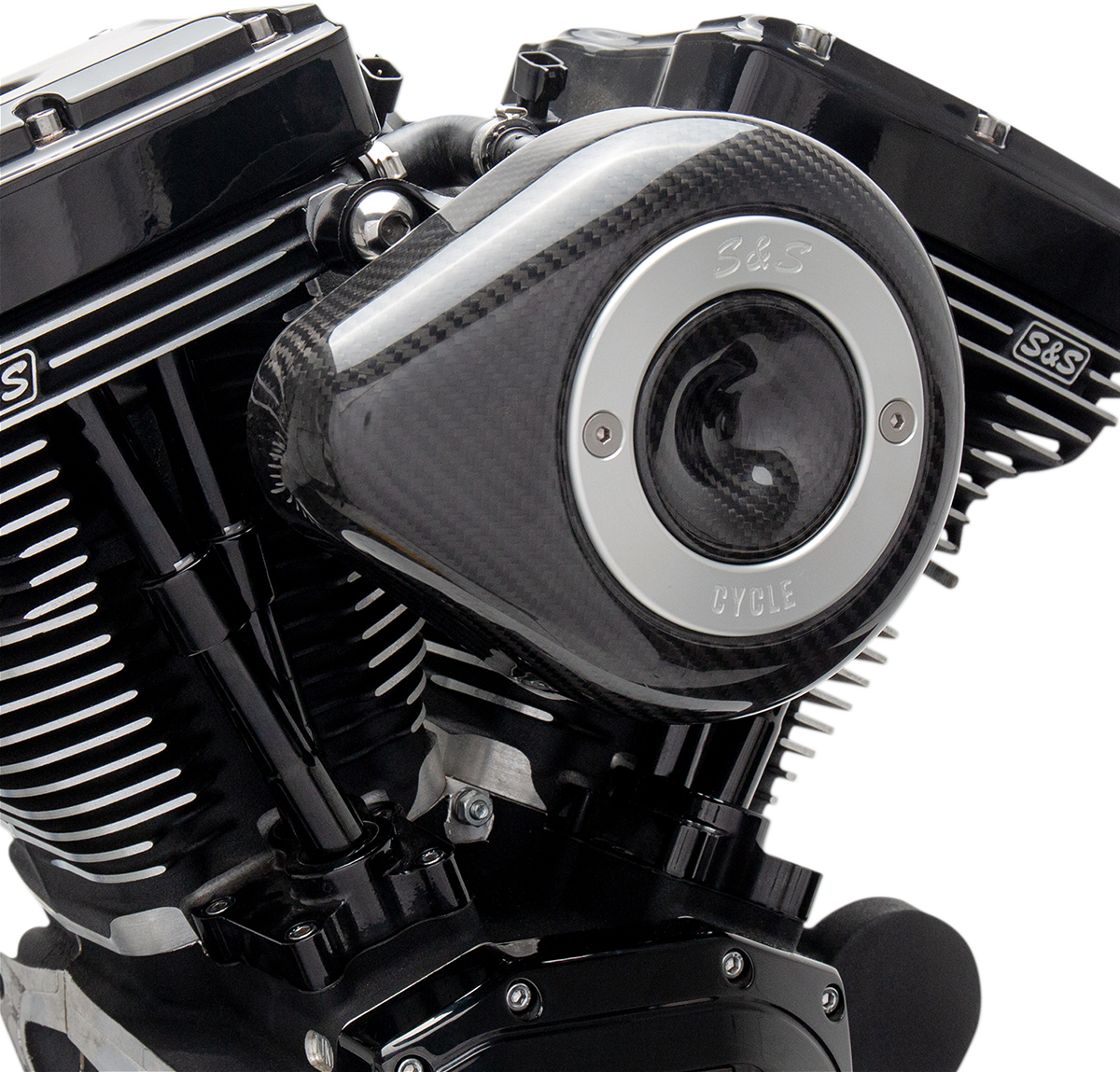 Air Cleaner Cover - Mini Teardrop - Carbon Fiber - 1014-0289