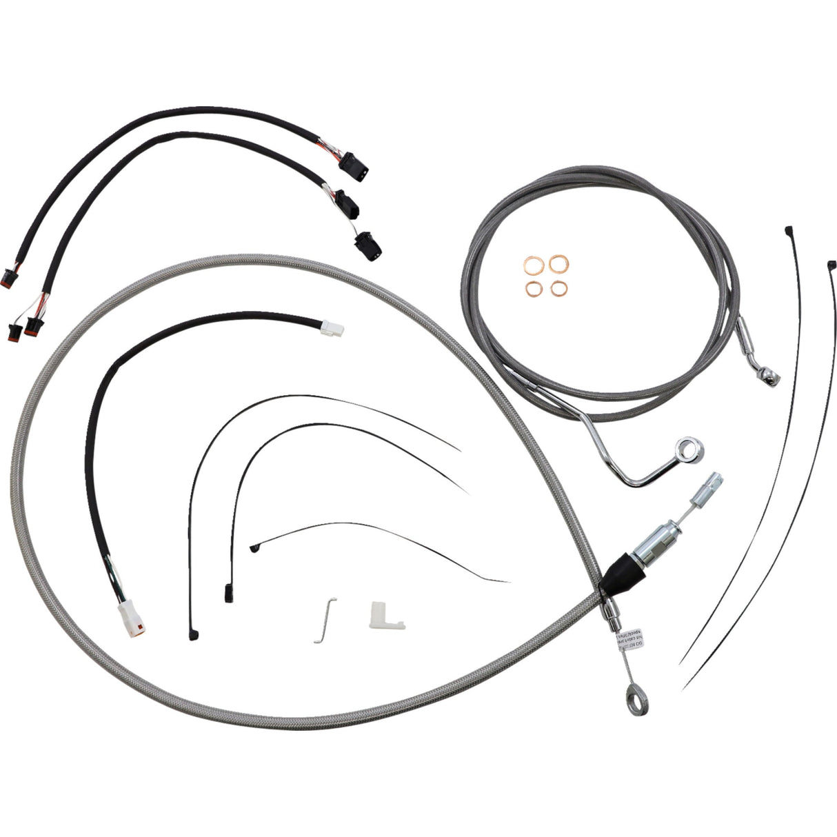Magnum Shielding Cable Kit - 5891141 For Harley Road Glide 2021-2023