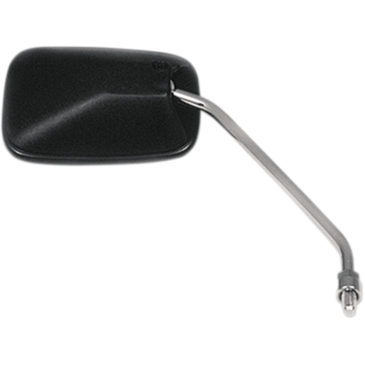EMGO 2064531 20-64531 OEM-Style Replacement Mirror Mirror - Side View - Rectangle - Black w/Chrome Stem - Left/Right