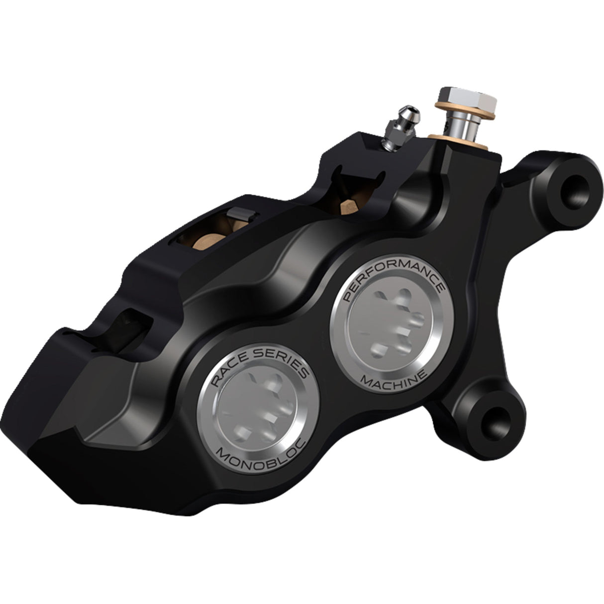 Performance Machine Brake Caliper - 0053-2958-MB For Harley Motorcycles 2006-2024