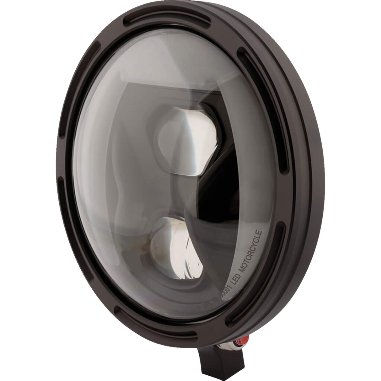 HIGHSIDER 2001-2574 223-257 7" Adaptive LED Headlight with Mount Adaptive Headlight - 7" - Bottom Mount - Black