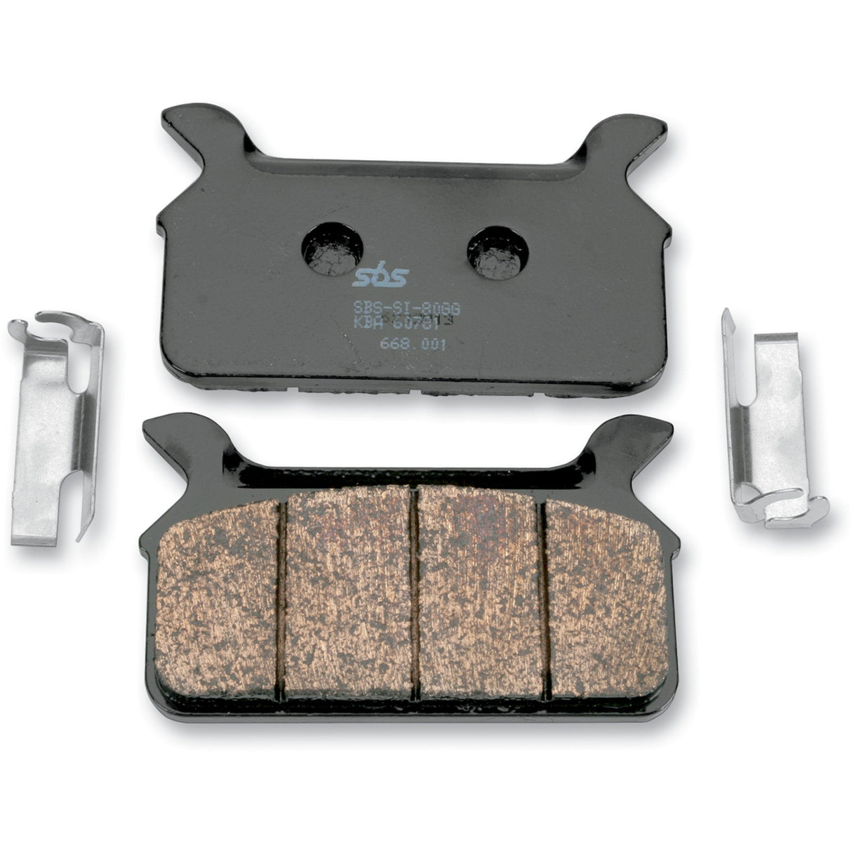 SBS 1721-1765 668H.LS HLS Street Excel Sintered Rear Brake Pads Street Excel Brake Pads - Touring