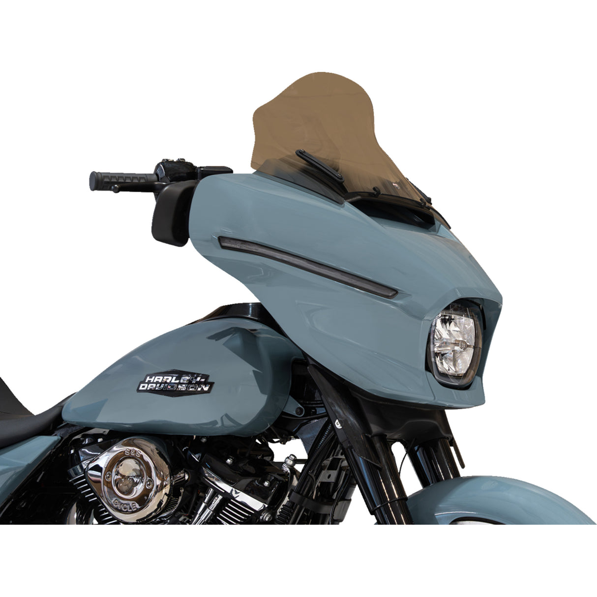 Klock Werks Flare® Windshield 12" Tinted - KWW-01-0762-T For Harley Street Glide 2023-2026