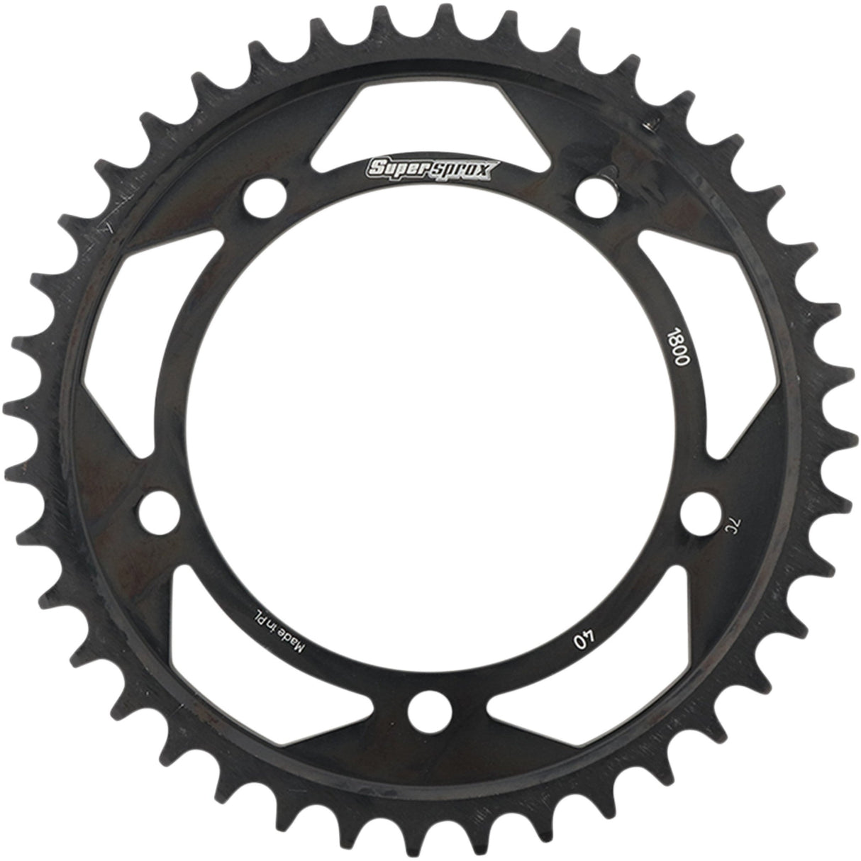 Supersprox Sprocket - RFE-1800-40-BLK Triumph 955 Sprint / Tiger 955 / Tiger 1050 2005-2012