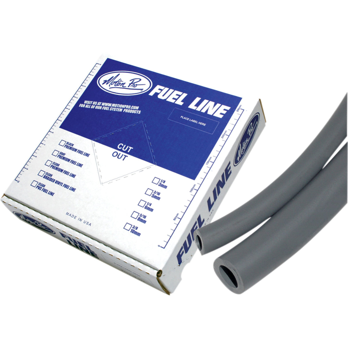 MOTION PRO MP12-033 12-0033 Premium Fuel Line gray - 5/16" - 25'