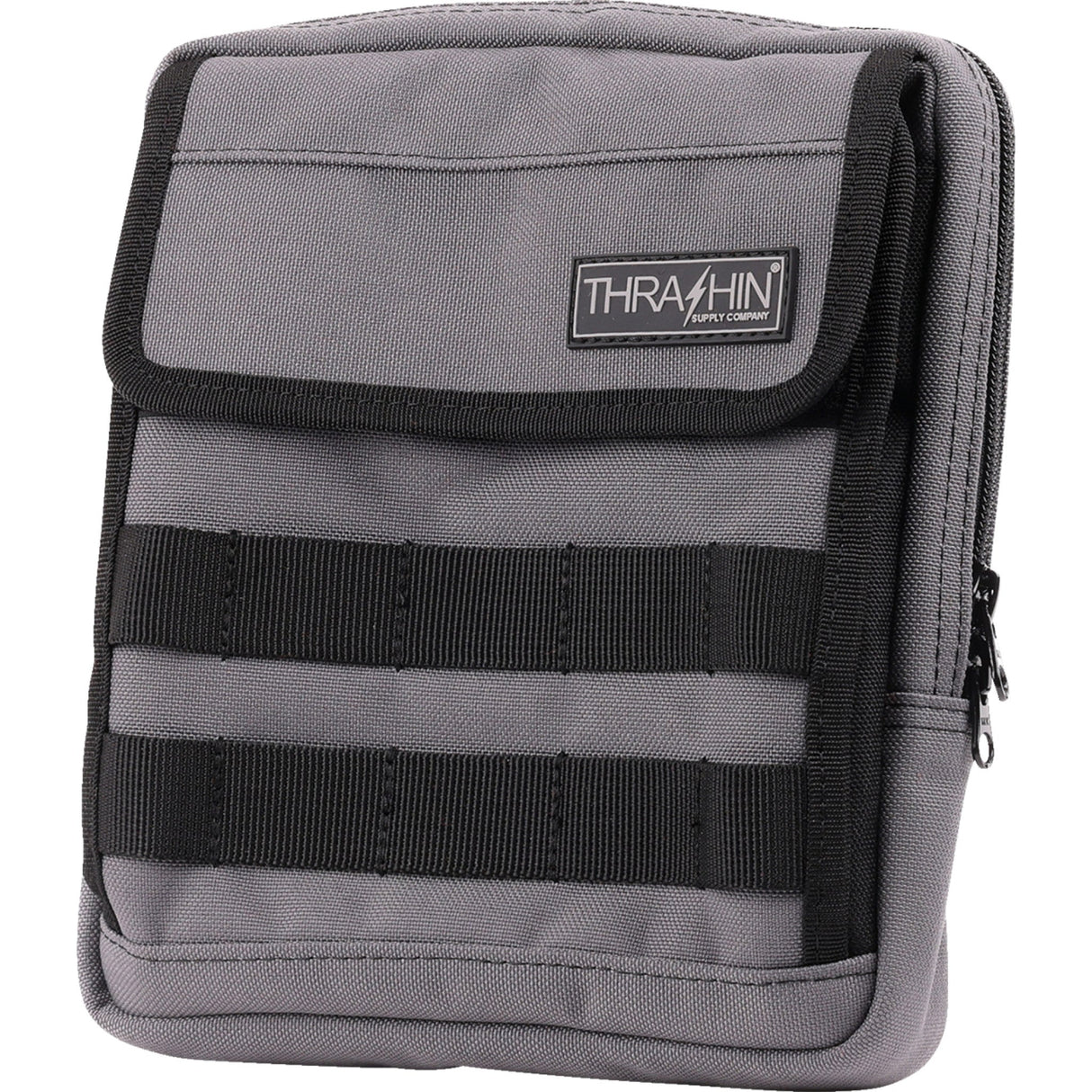 THRASHIN SUPPLY CO. 3510-0211 THB-0030 Handlebar Bag Slim - Gray