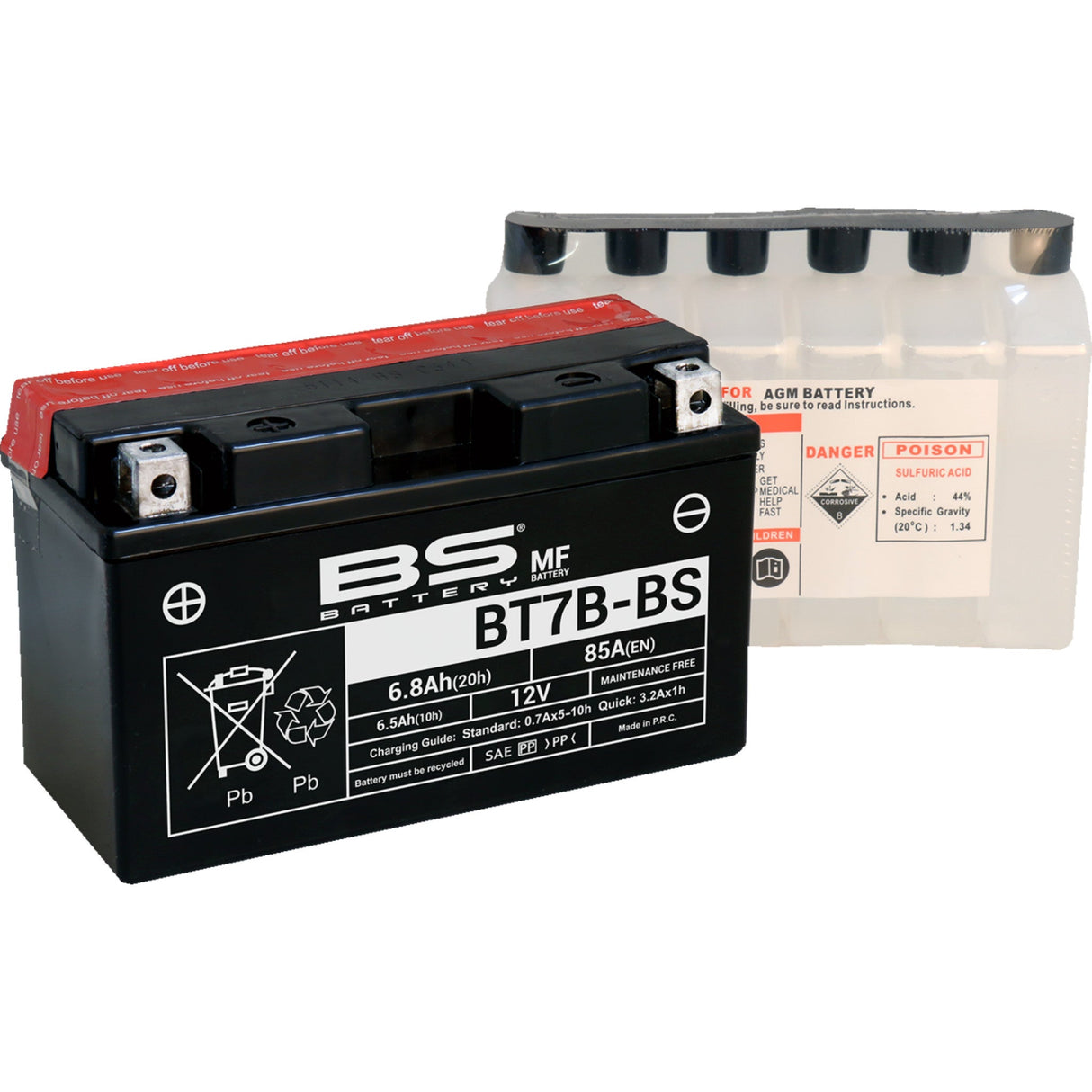 Bs Battery BT Battery - 300626 For Ducati Motorcycles 2019-2025 | Sherco Dirt Bikes 2004-2013 | Triumph Daytona 675 2006-2010