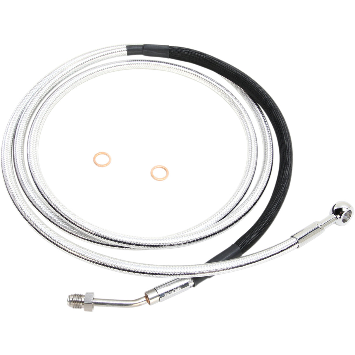 Magnum Shielding Alternate Length Hydraulic Clutch Line - 31480 For Harley Motorcycles 2013-2016