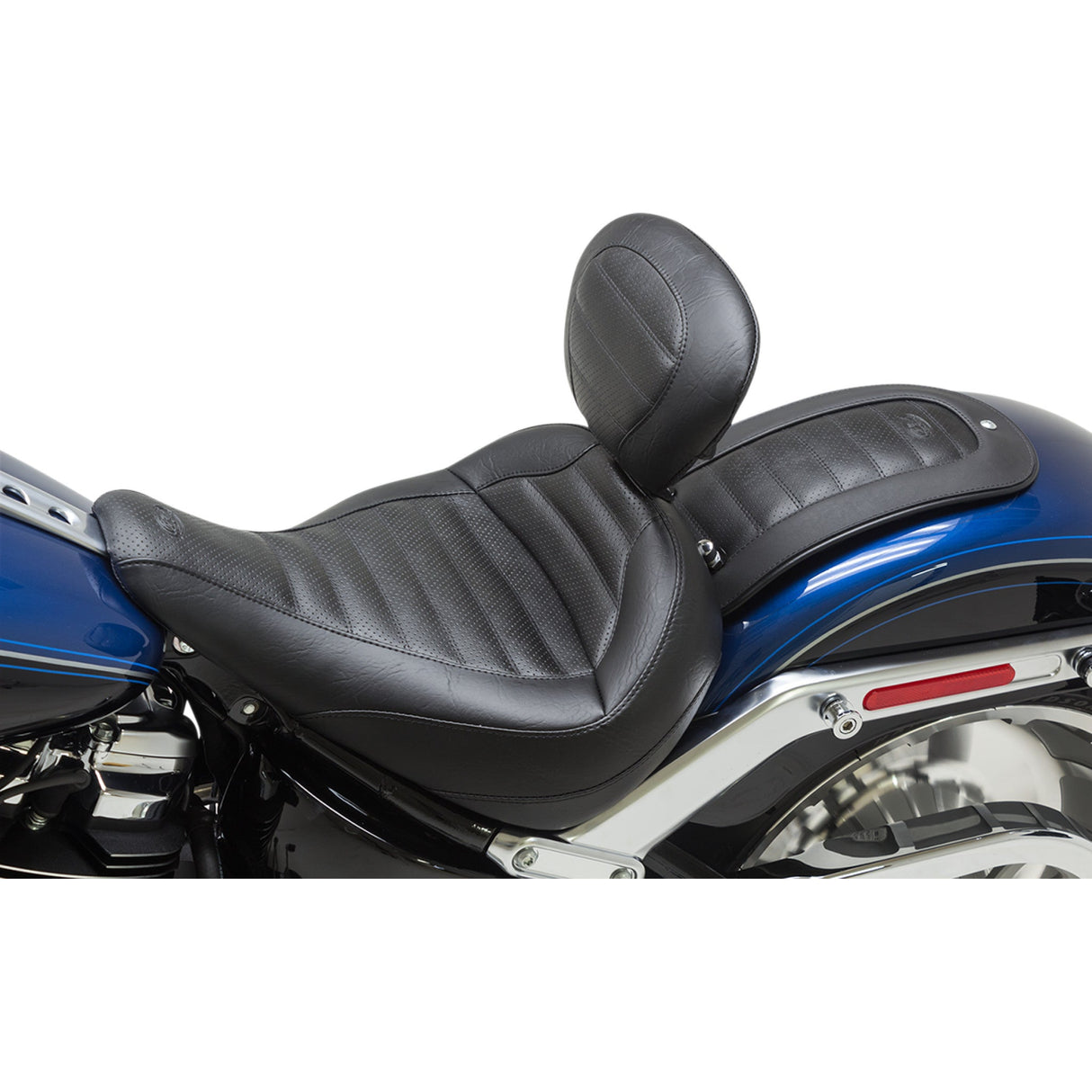 Mustang Touring Seat Driver's Backrest Flfb - 79770 For Harley Softail 2018-2021