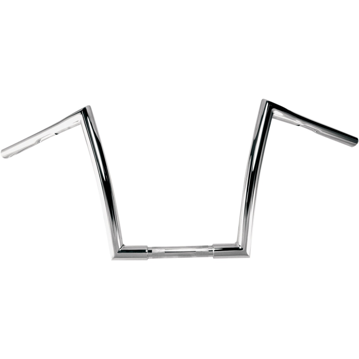 Todd's Cycle 1-1/4" Strip Handlebar 10" Rise Chrome For Harley Motorcycles 1986-2022