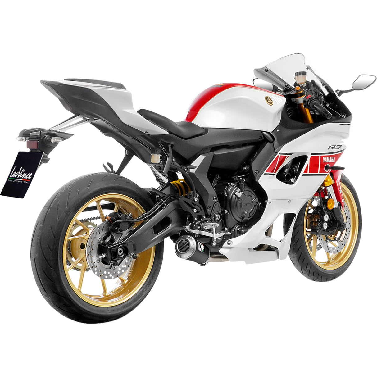 LEOVINCE 1810-3301 15272CU 2-into-1 LV-10 Exhaust System carbon fiber - yamaha 700