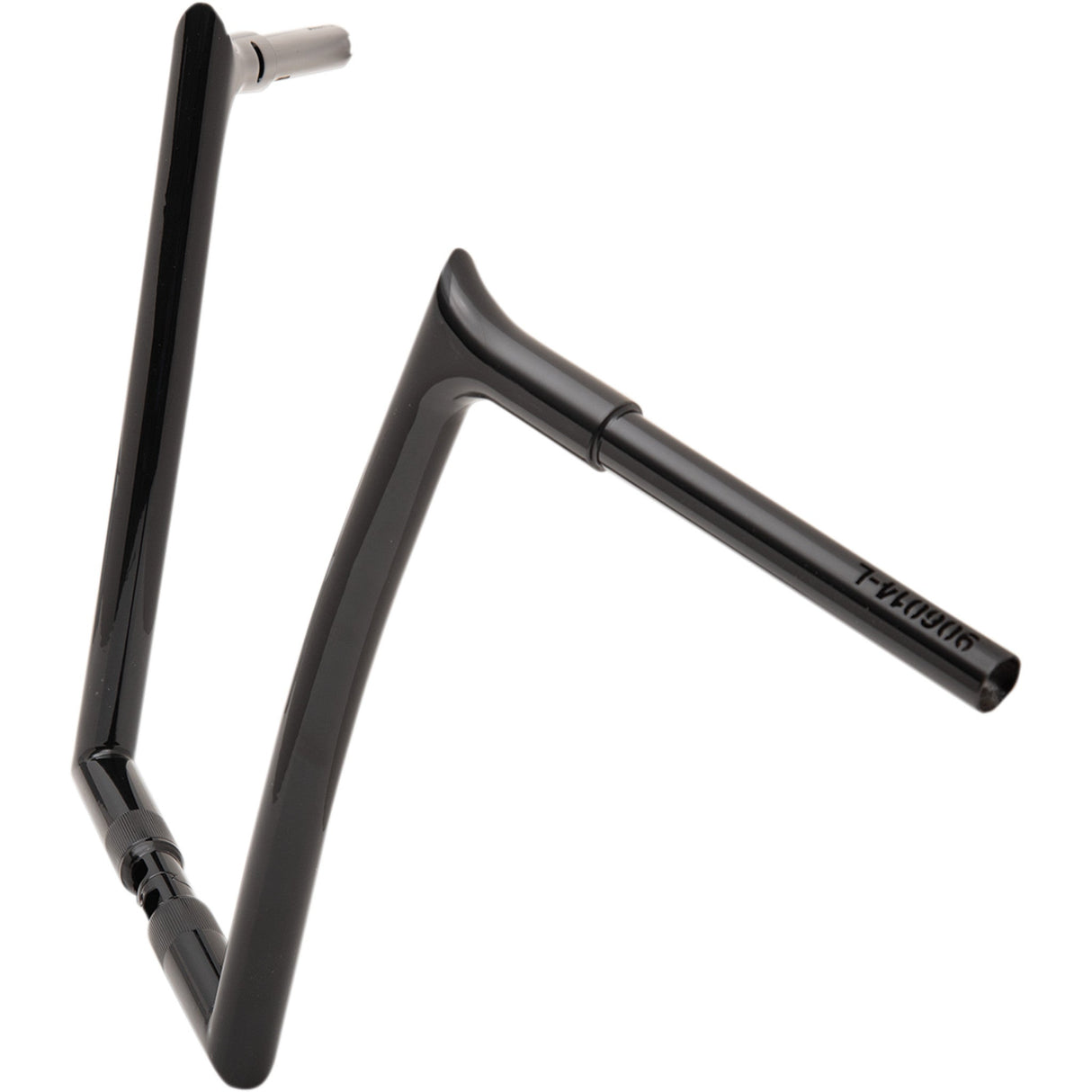 FAT Baggers INC. 1-1/4" EZ Install Pointed Top Handlebar 14" Black - 906014-B For Harley Road Glide 2015-2022