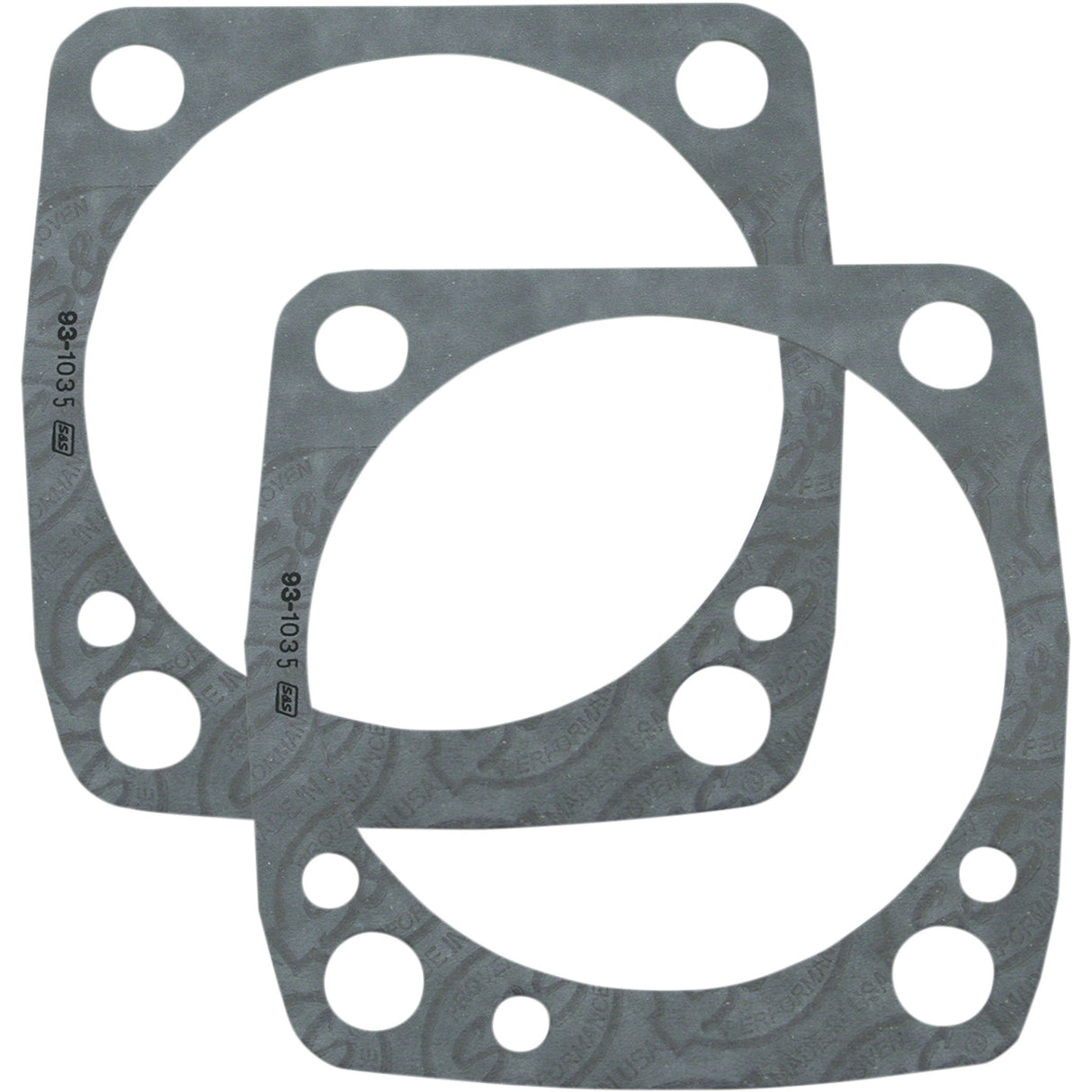 S&S CYCLE 0934-5018 930-0092 Base Gaskets 3.5" - v2
