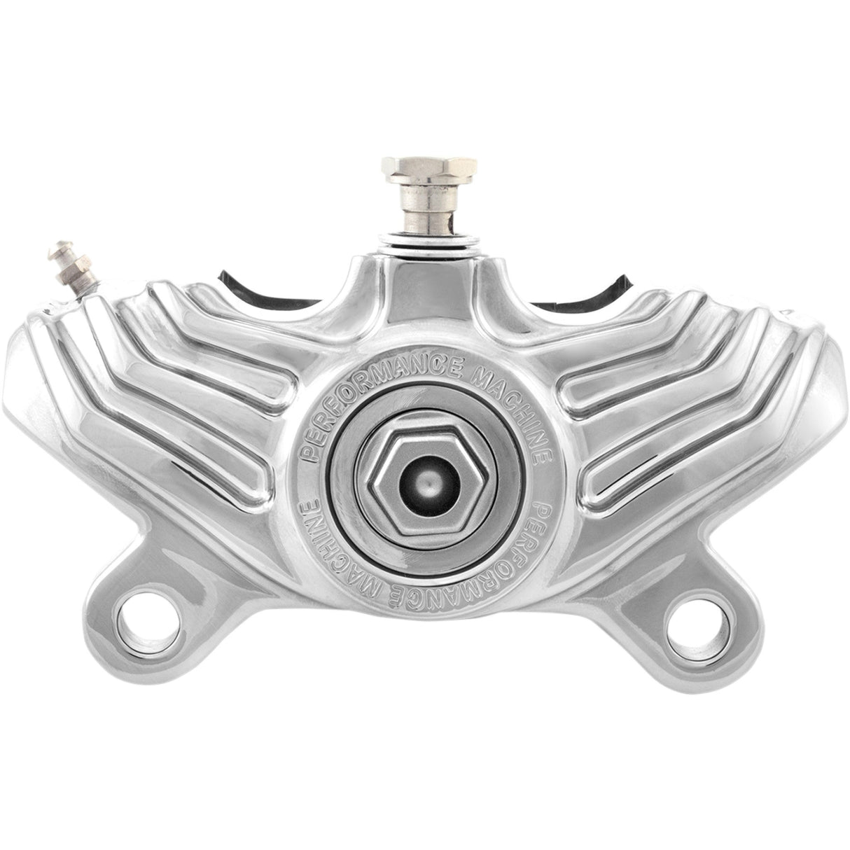 PERFORMANCE MACHINE (PM) 1701-0534 0052-2420-CH Vintage Rear Caliper - 125 X 4R - Chrome