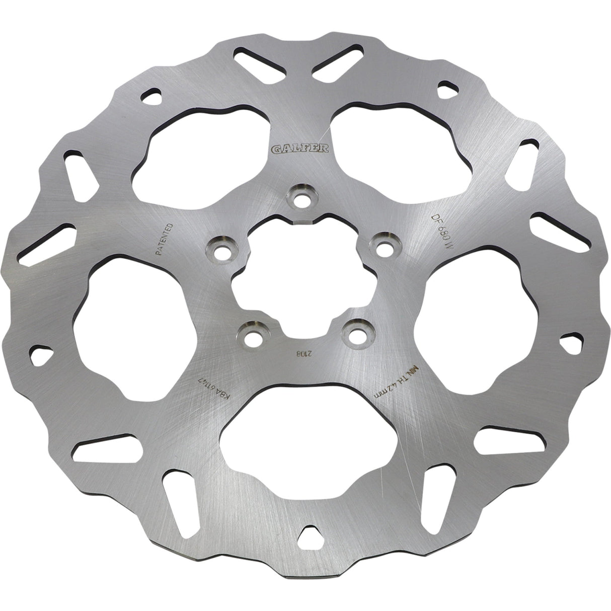 GALFER 1710-4201 DF680W Wave® Brake Rotor - Front Wave® Solid Rotor