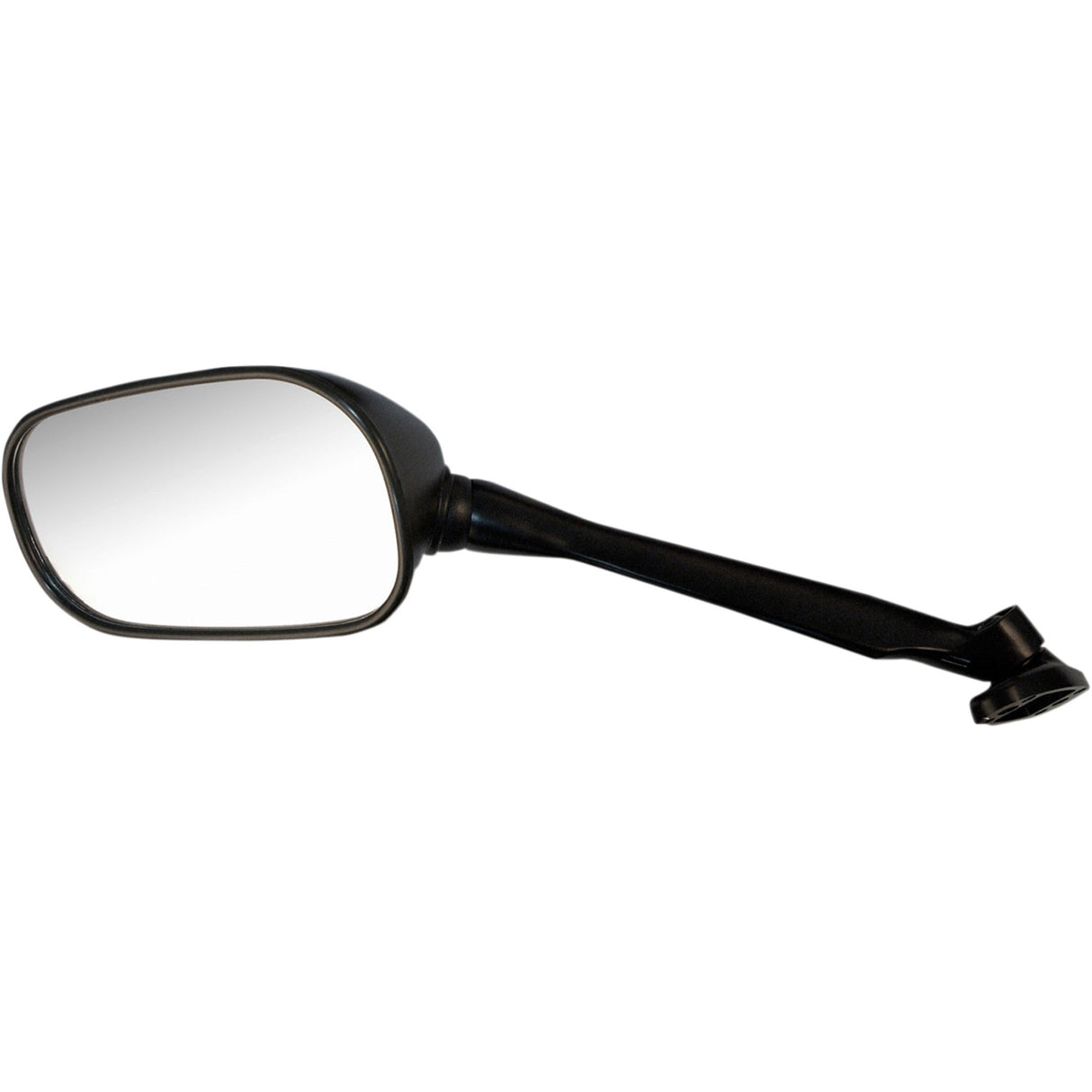 EMGO 0640-1063 20-87102 OEM-Style Replacement Mirror Mirror - Side View - Rectangle - Black - Left