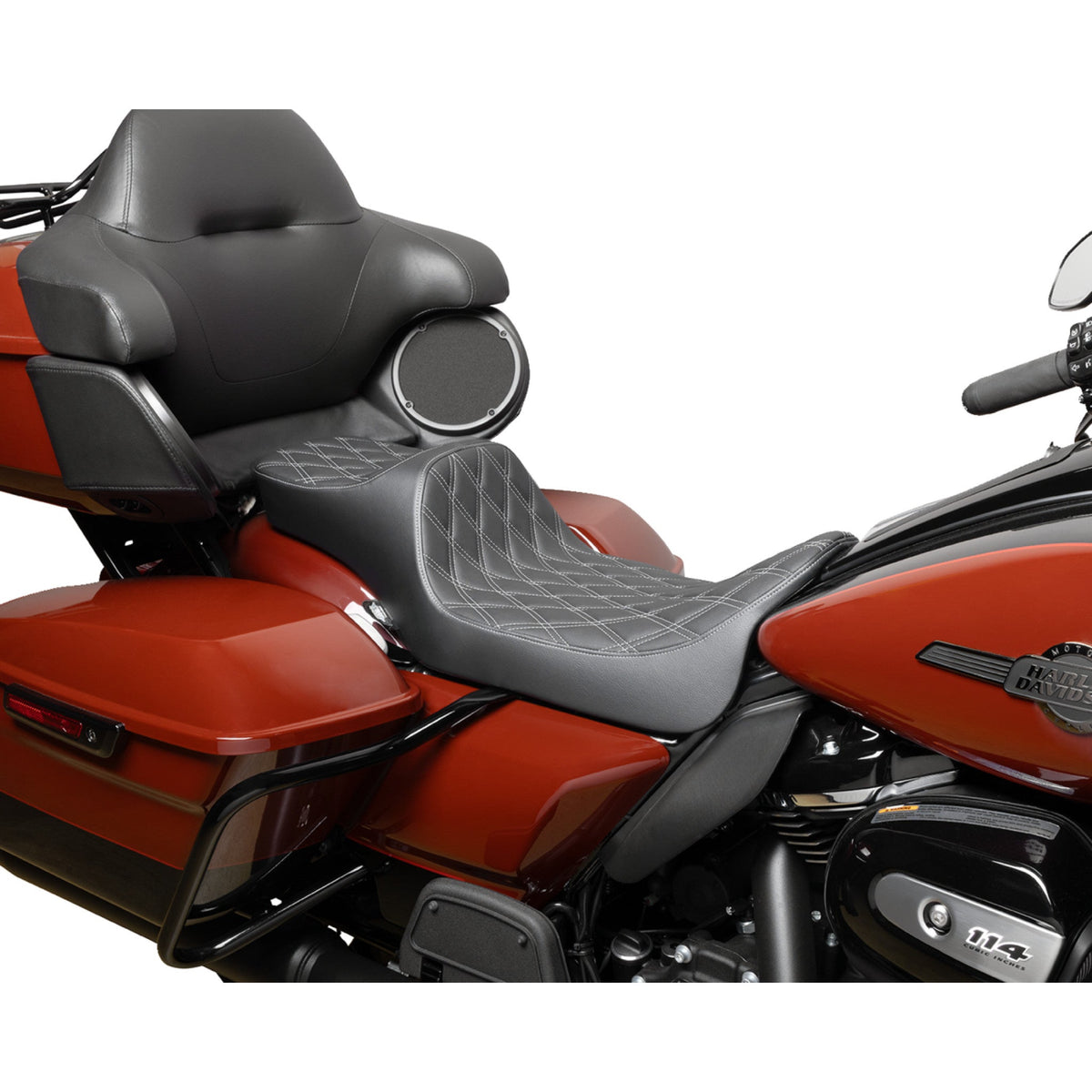 Drag Specialties Predator III Seat For Harley Touring 2008-2024