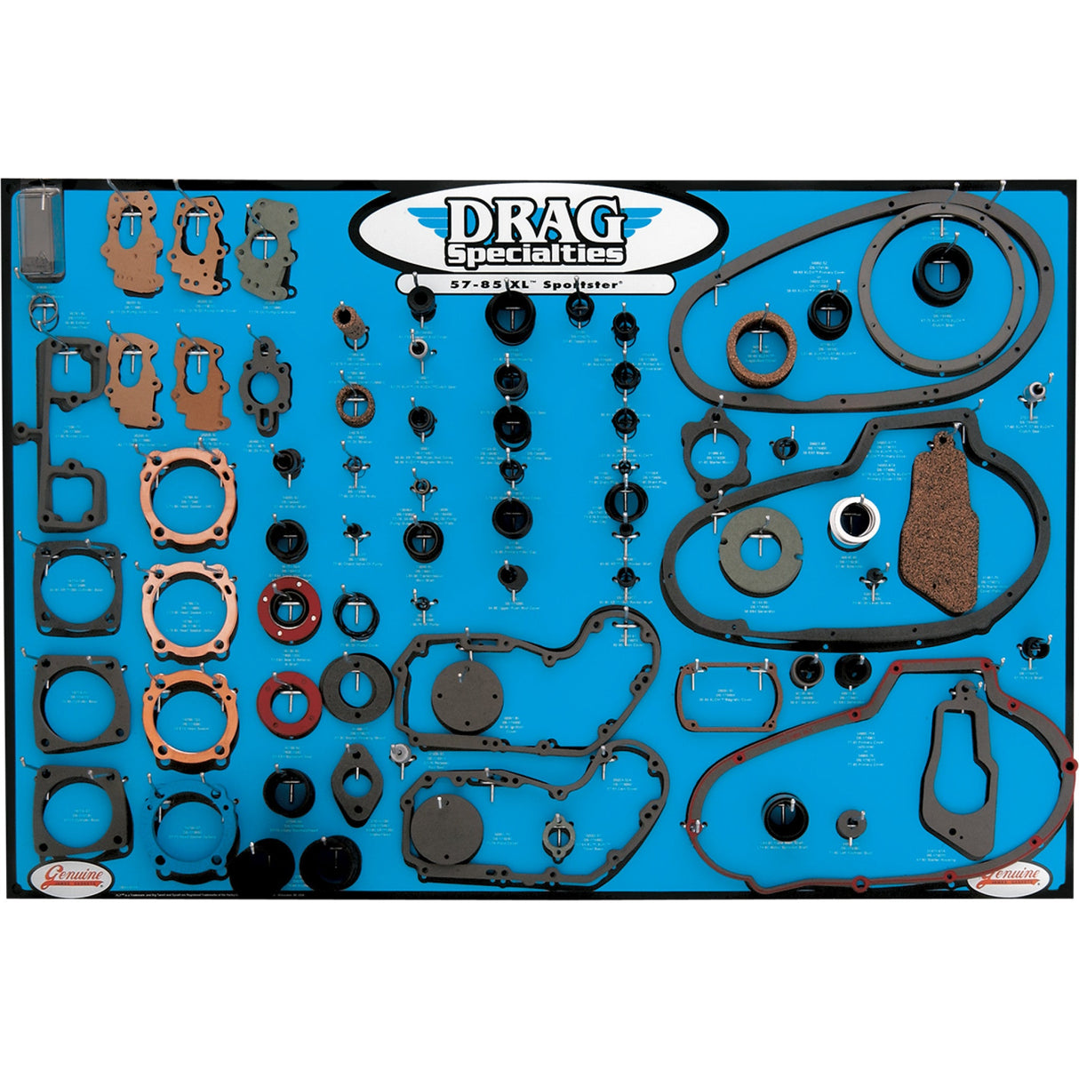 Drag Specialties Display Board - 0934-0314 For Harley Sportster 1957-1985