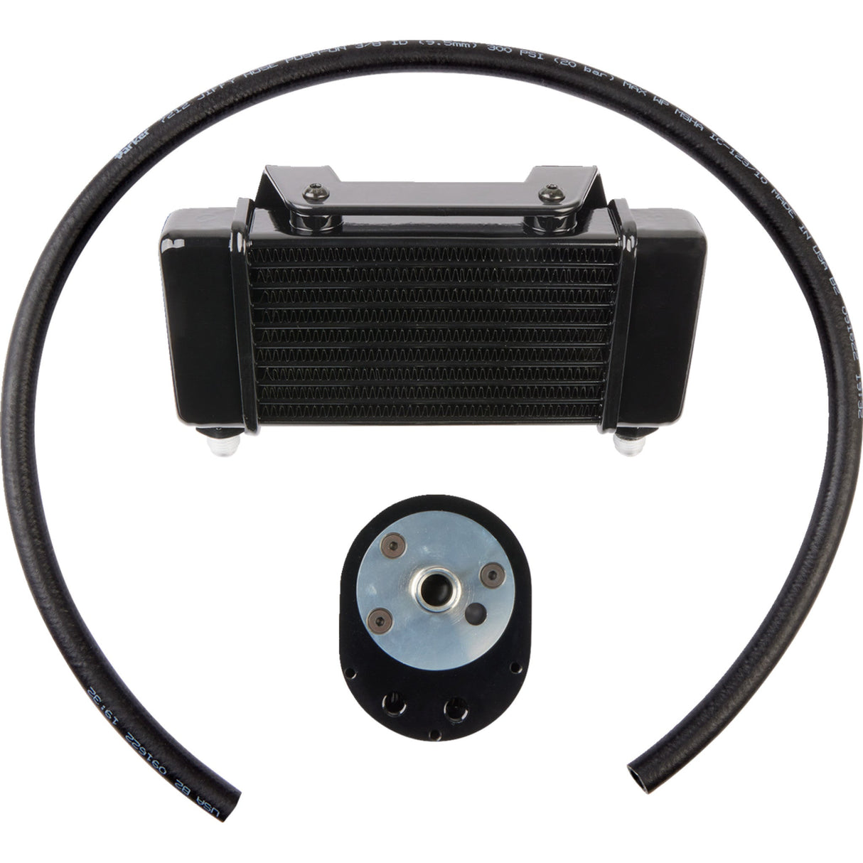 Jagg Standard Oil Cooler - 750-2400-0323 For Harley Touring 2009-2016