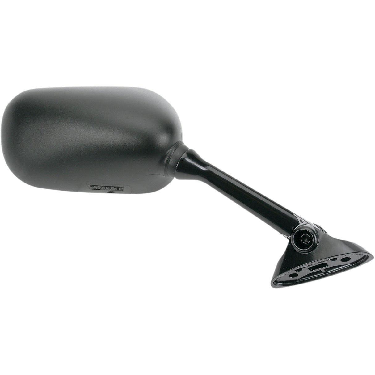 EMGO 0640-0163 20-69781 OEM-Style Replacement Mirror Mirror - Side View - Rectangle - Black - Right