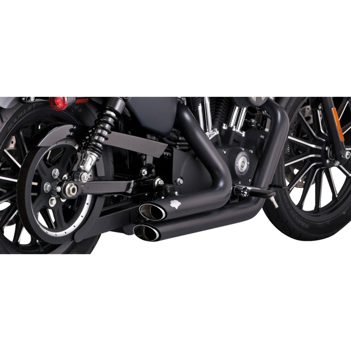 Vance & Hines Shortshots 2-Into-2 Exhaust System - 47329 For Harley Sportster 2014-2022