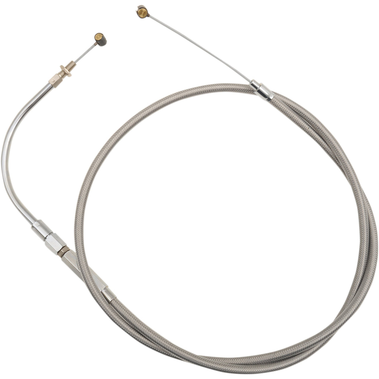 BARNETT 0652-1967 102-85-10013-06 Stainless Steel Clutch Cable for Victory +6"