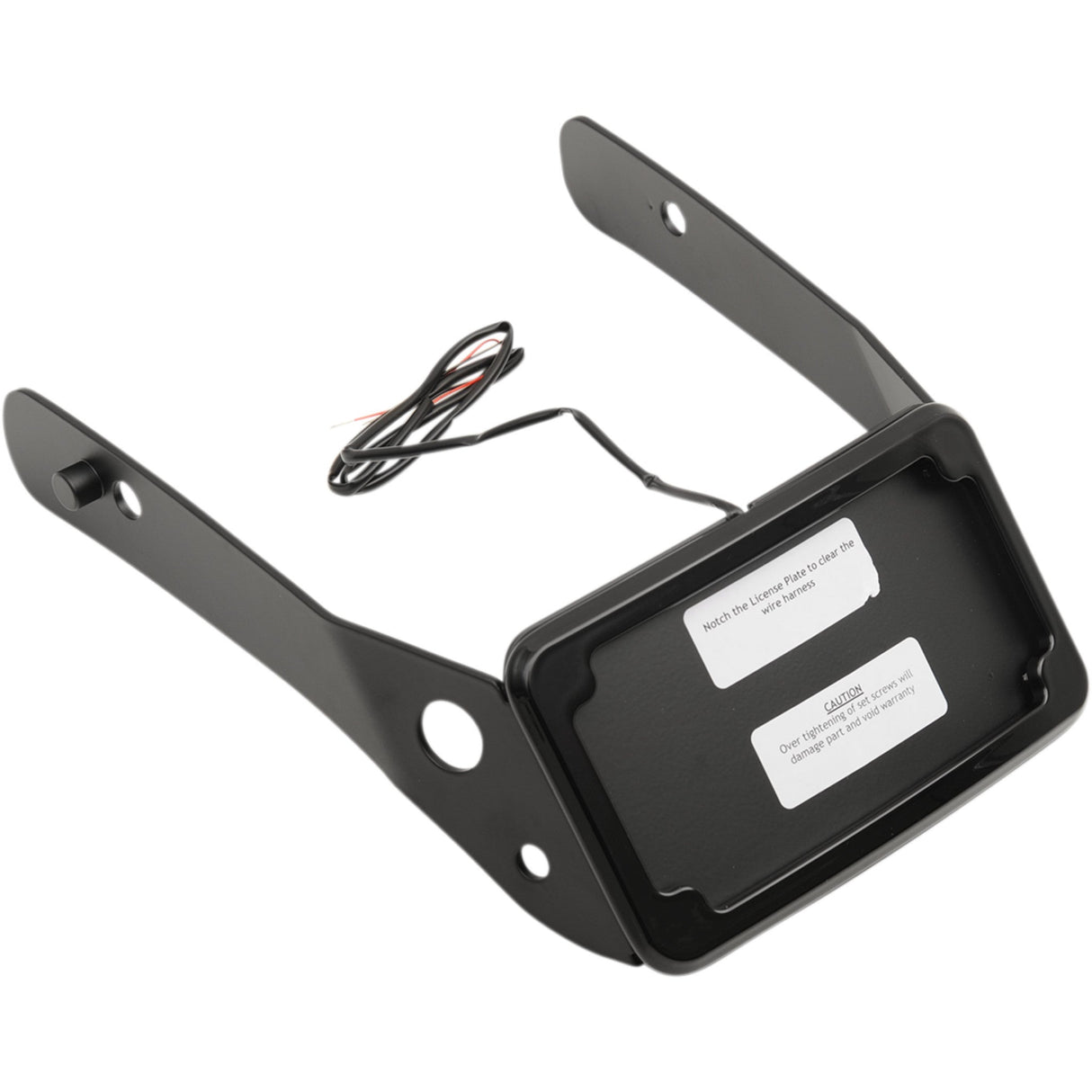 Cycle Visions Tag Light Frame Frame Kit - CV4661B For Harley Dyna Wide Glide 2010-2015