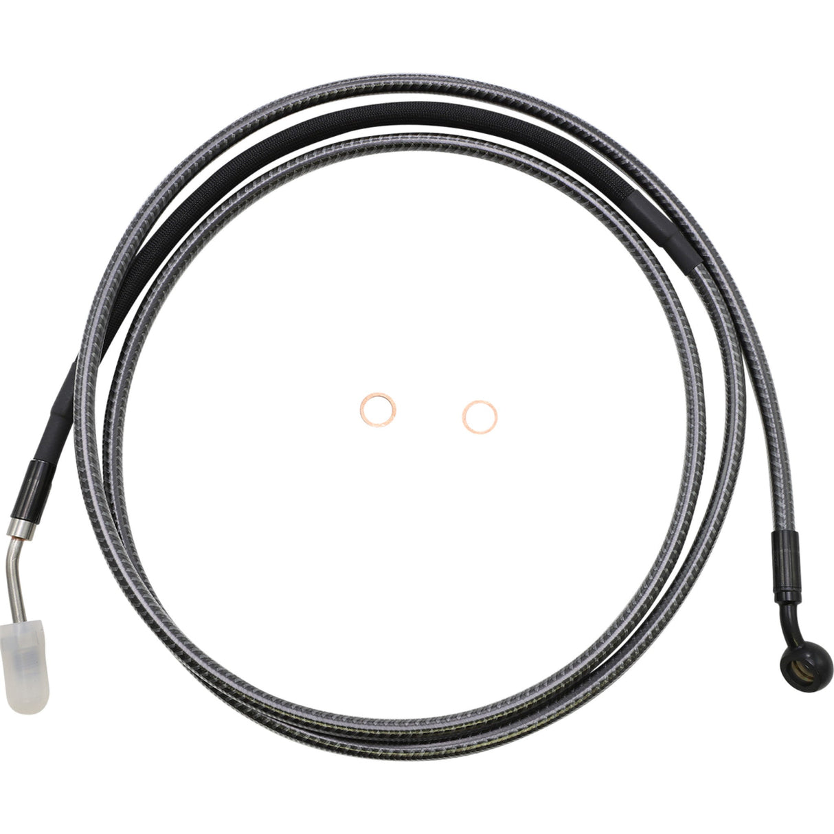 Magnum Shielding Hydraulic Clutch Line Karbonfibr - 71580 For Harley Motorcycles 2013-2016