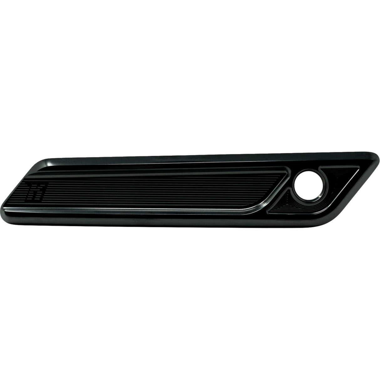 Kodlin USA Saddlebag Latch Covers Gloss Black - K59492 For Harley Touring 2023-2026