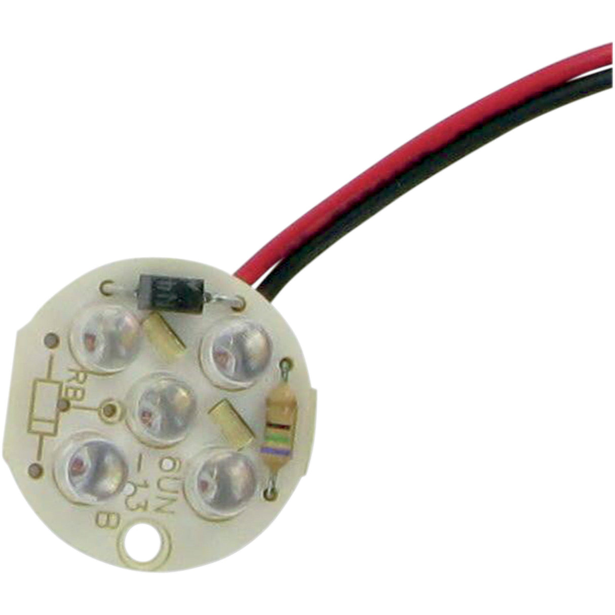 DRAG SPECIALTIES 2060-0170 Chrome Marker Light Replacement LED Red LED for Chrome Marker Lights
