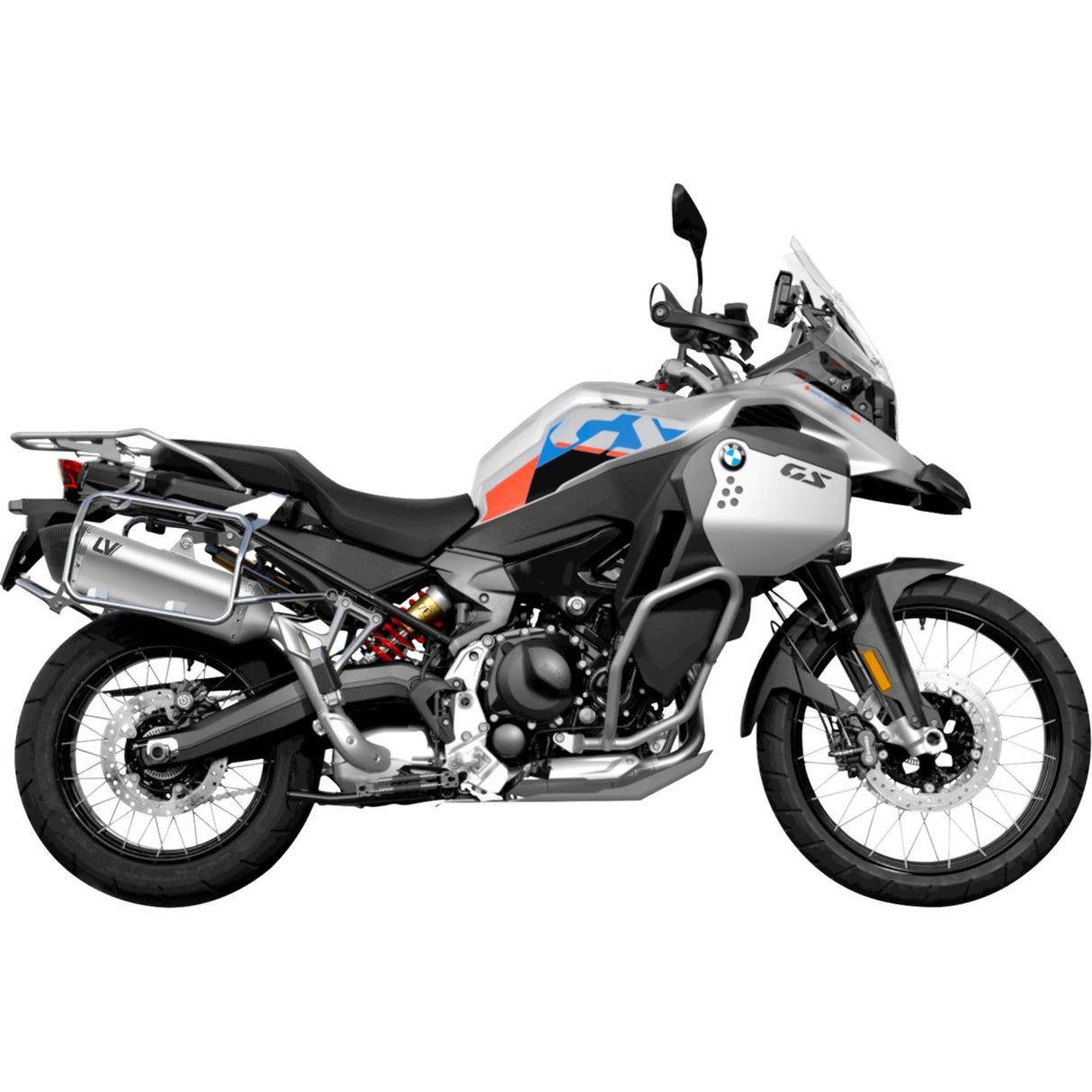 LEOVINCE 1811-4855 15610BU LV-14 Black Edition Slip-On Muffler bmw f 750/900 gs