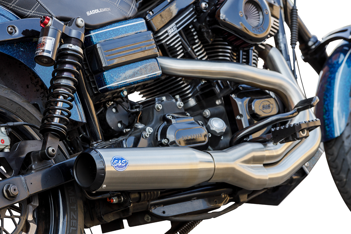 2-into-1 Qualifier Exhaust System - Brushed - 1800-2662