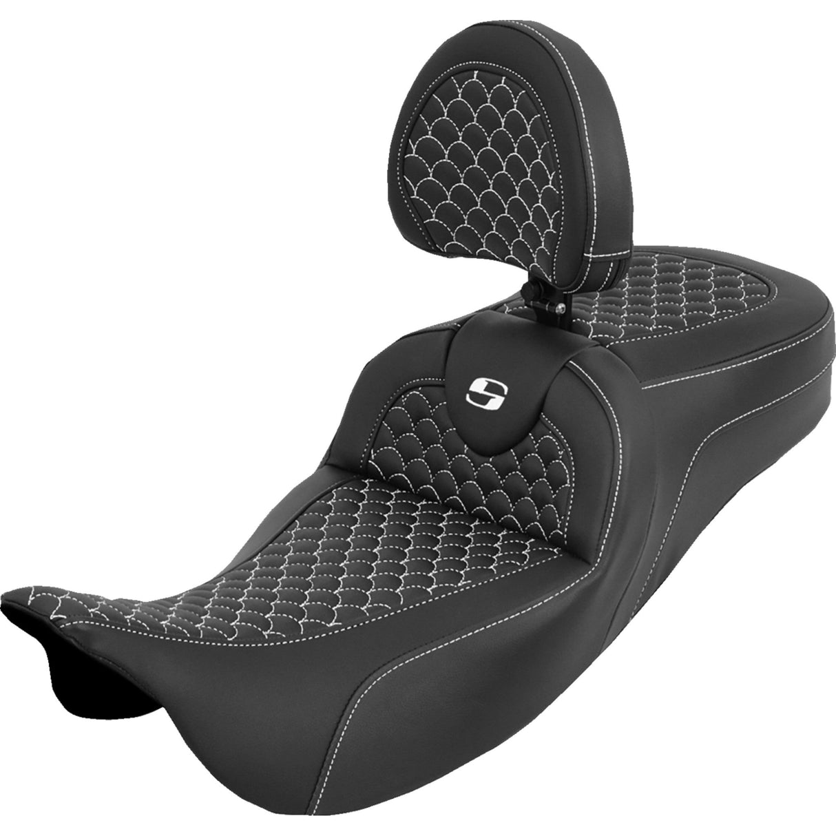 Saddlemen Roadsofa™ Seat - 808-07B-209B6 For Harley Touring 2008-2025